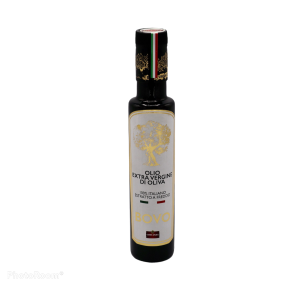 Bottle of extra virgin olive oil Gold 0,25 liter